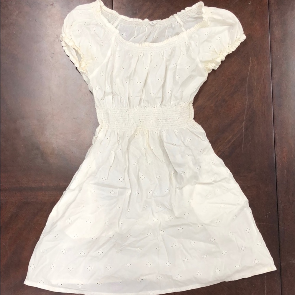 Elastic off the shoulder summer dress